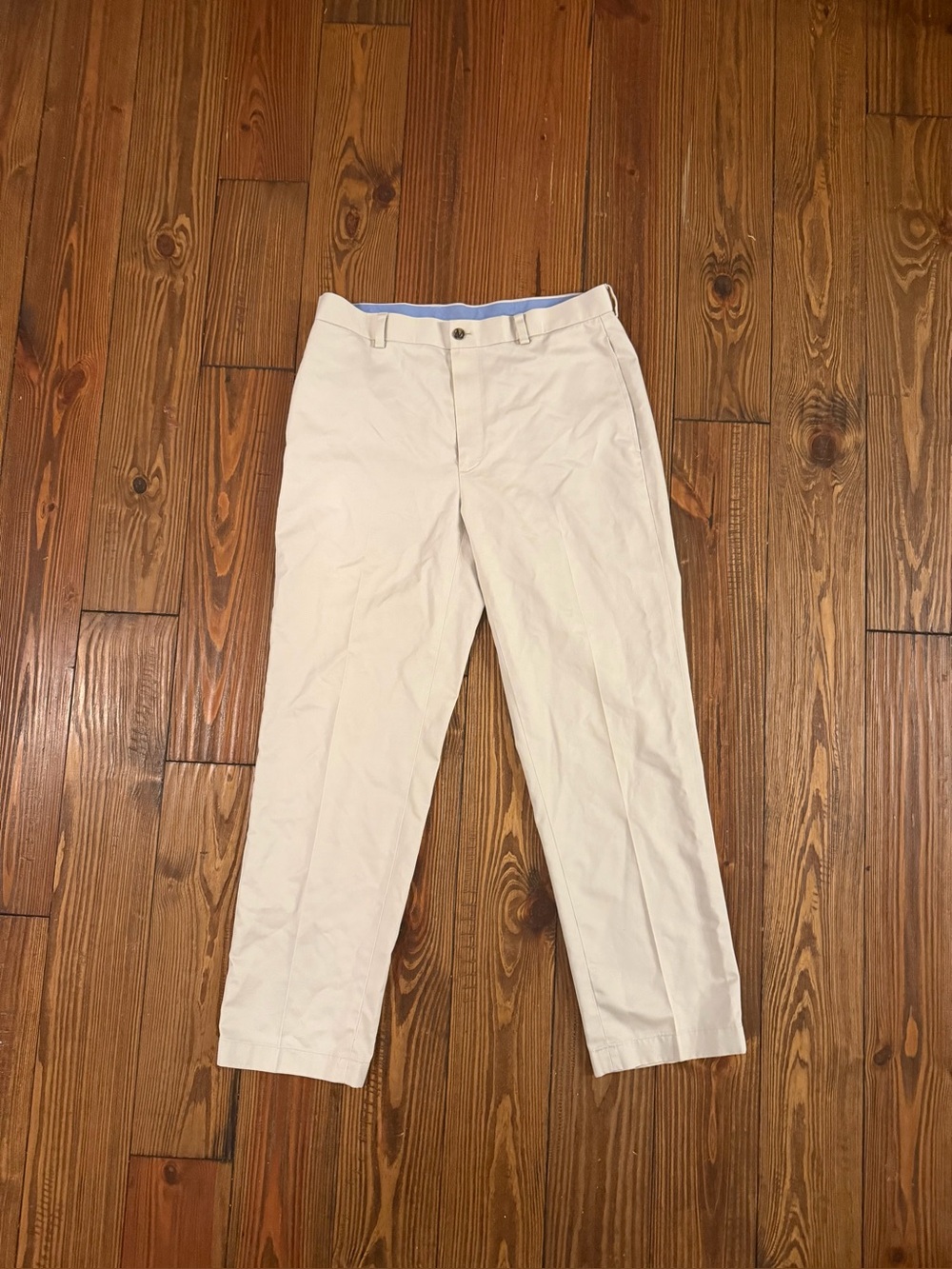 Brooks Brothers light khaki Cotton Chino Pants